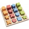 Dřevěná hračka Haba dřevěná vkládačka barvy a tvary 300553