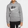 Dětská mikina Nike Club + Hbr Po Jr CJ7861 091 sweatshirt