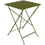 Fermob Bistro 57 x 57 cm pesto Zelený kovový skládací stůl – Hledejceny.cz