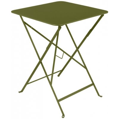 Fermob Bistro 57 x 57 cm pesto Zelený kovový skládací stůl – Hledejceny.cz