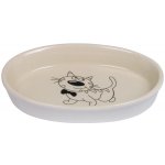Nobby oválná keramická miska 17 x 11 x 2,5 cm – Zboží Mobilmania