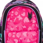 Topgal batoh CODA 25009 fialová černá – Zboží Dáma