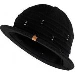 Vlnka Dámský klobouk s ovčí vlnou černá – Zboží Dáma