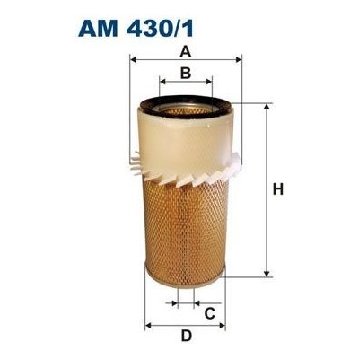 Vzduchový filtr FILTRON AM 430/1 – Zboží Mobilmania