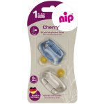 Nip Cherry šidítko kaučuk 2ks blue/brown – Zbozi.Blesk.cz