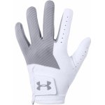 Under Armour Medal Mens Golf Glove bílo/šedá Pravá XXL – Zboží Dáma