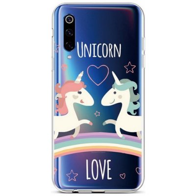 Pouzdro TopQ Xiaomi Mi 9 silikon Unicorn Love