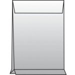 Poštovní taška B4 s křížovým dnem a samolepící klopou, balení 10ks – Zboží Živě