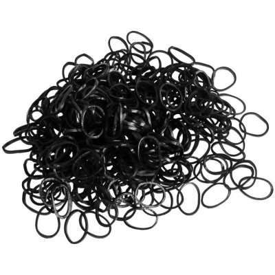 Duko elastické gumičky černé 500ks – Zboží Mobilmania