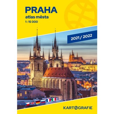 Praha – atlas města, 1 : 15 000 – Hledejceny.cz