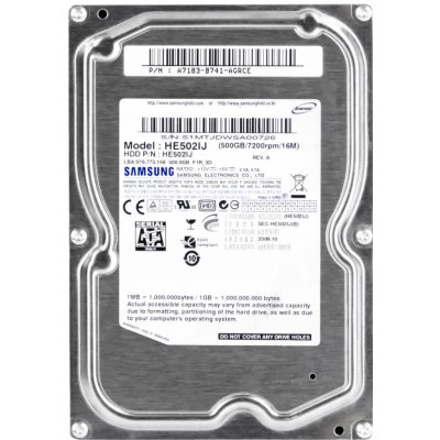 Samsung 500GB SATA II 3,5", HE502IJ – Hledejceny.cz