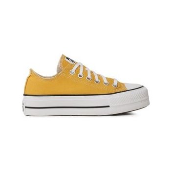 Converse Chuck Taylor All Star Lift Platform Seasonal OX A03057 thriftshop yellow/black/white