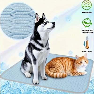 Buddy Chladící Podložka pro psa Light Dacron Bez gelu 50x40 cm modrá – Hledejceny.cz