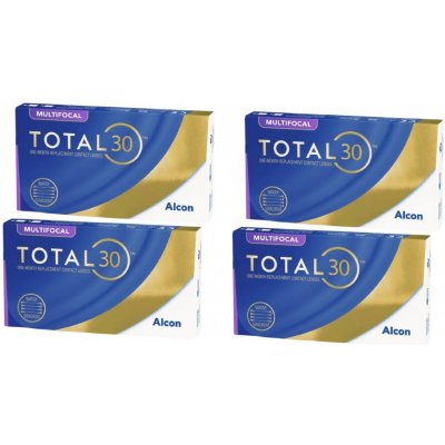 Alcon TOTAL30 Multifocal 6 čoček 4 ks – Hledejceny.cz