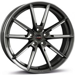 Borbet LX 8x19 5x112 ET44 graphite spoke rim polished