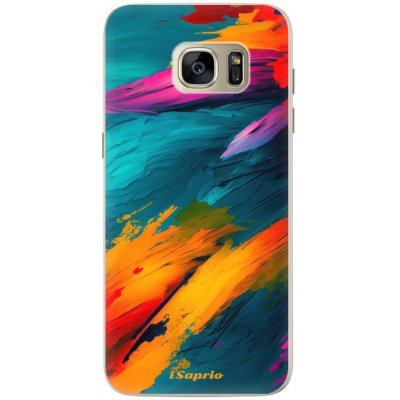 Pouzdro iSaprio - Blue Paint - Samsung Galaxy S7 Edge – Zboží Mobilmania