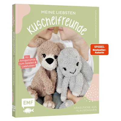 Meine liebsten Kuschelfreunde | Häkel-Tiere aus Flauschgarn häkeln – Zboží Mobilmania