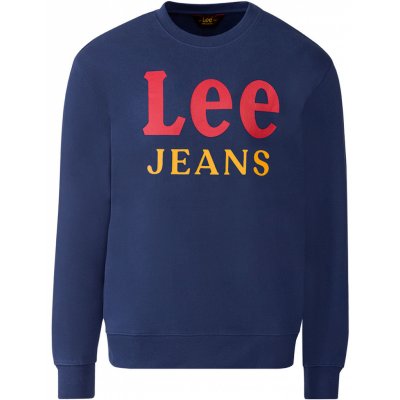 Lee Jeans Crew navy modrá