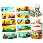 Puzzlika 13074 Můj domov naučné 20 dílků – Zboží Dáma