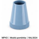 Bohemia-Design Průchodka kabelu se svorníkem kovová čepička M10x1 různé barvy, Barva Modrá pomněnka MP43 – Hledejceny.cz