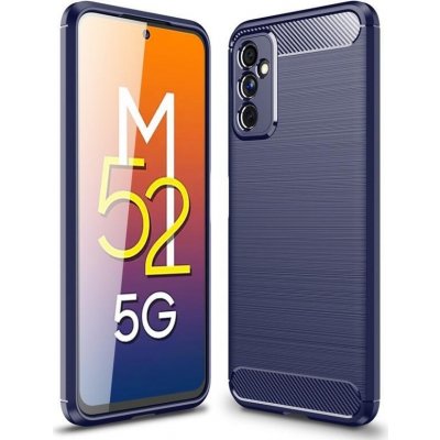 Fiber odolný gelový obal Samsung Galaxy M52 5G - modré – Zbozi.Blesk.cz