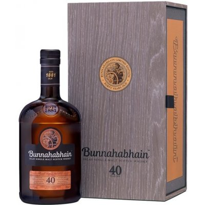 Bunnahabhain 40y 41,9% 0,7 l (kazeta) – Hledejceny.cz