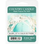 Country candle Baby It's Cold Outside Vonný Vosk 64 g – Hledejceny.cz