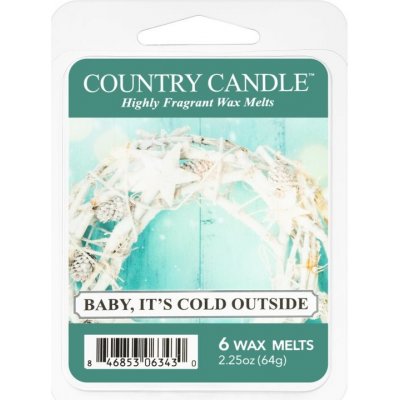 Country candle Baby It's Cold Outside Vonný Vosk 64 g – Zboží Mobilmania