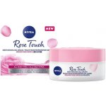 Nivea Rose Touch hydratační denní krém 50 ml – Zboží Dáma