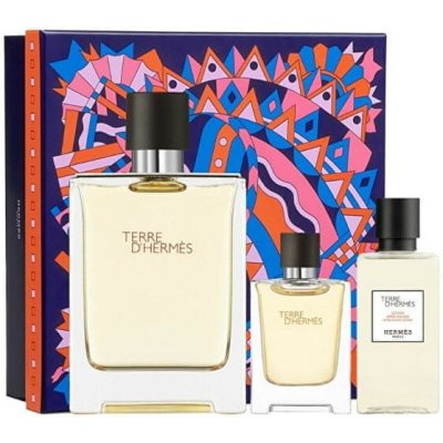 Hermes Terre D Hermes Men EDT 100 ml + EDT 12,5 ml + voda po holení 40 ml dárková sada