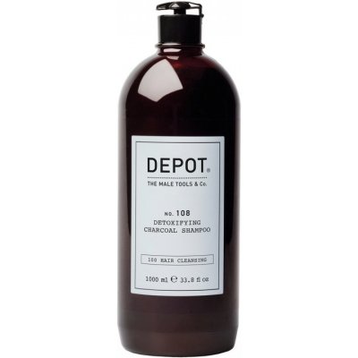 Depot 108 detoxifying charcoal shampoo 1000 ml