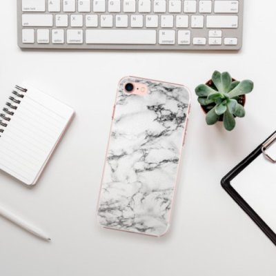 Pouzdro iSaprio White Marble 01 - iPhone 7 Plus – Zboží Mobilmania