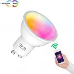 NOUS P8, smart žárovka GU10 230V, WiFi, bodovka, 350lm, vícebarevná RGB, kompatibilní s Tuya 448019 – Zboží Dáma