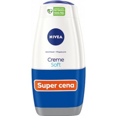 Nivea Sprchový gel Creme Soft 2 x 500 ml – Zboží Mobilmania