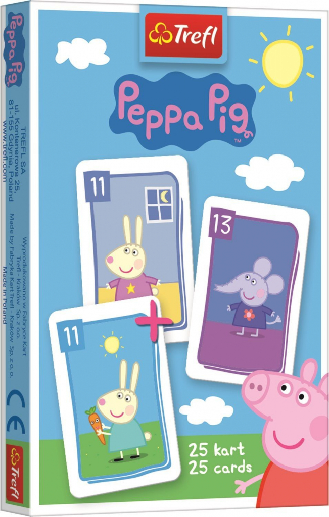 Trefl Černý Petr: Peppa Pig