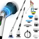 Cleamzy Elektrický rotační kartáč na čištění BEZDRÁTOVÝ MOP 9v1 – Zboží Dáma