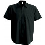 Kariban košile s krátkým rukávem zinkově šedá – Zboží Mobilmania