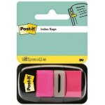 3M POSTIT Samolepicí záložky se zásobníkem, růžová, 25 x 43 mm, 50 listů, 3M POSTIT 7100062569 ,balení 50 ks – Hledejceny.cz