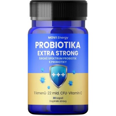 MOVIT ENERGY Probiotika extra strong 30 kapslí