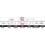TRINFIT olympijská osa LONG GRIP 2200 mm / 50 mm – Zboží Dáma