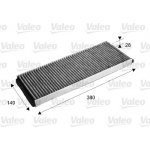 Filtr, vzduch v interiéru VALEO 715578 – Hledejceny.cz
