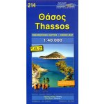 mapa Thassos 1:40 t voděodolná – Zboží Dáma