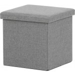 Autronic Taburet s úložným prostorem TAB-461 GREY2 – Zboží Dáma