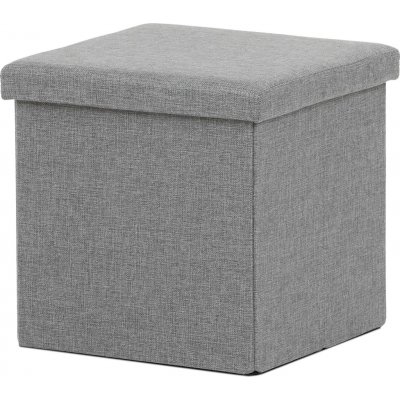 Autronic Taburet s úložným prostorem TAB-461 GREY2 – Zboží Dáma
