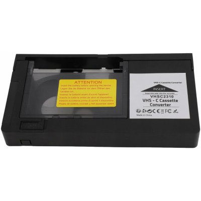 Adaptér pro videokazety konvertor kazet S-VHS-C/S-VHS – Zboží Živě