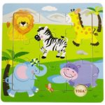 Viga puzzle 24 dílků zoo – Sleviste.cz