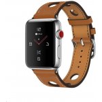 Coteetci kožený řemínek pro Apple Watch 38 / 40mm hnědá WH5220-KR – Hledejceny.cz