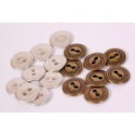 Lepaso Knoflík kovový 023 vel.24 -Ø15,2mm (10ks/bal.) – Hledejceny.cz