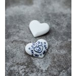 StehlikDesign brož Srdce Folklor modré 0172 – Zboží Mobilmania