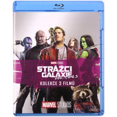 Strážci Galaxie kolekce 1.-3.: 3 BD – Zboží Dáma